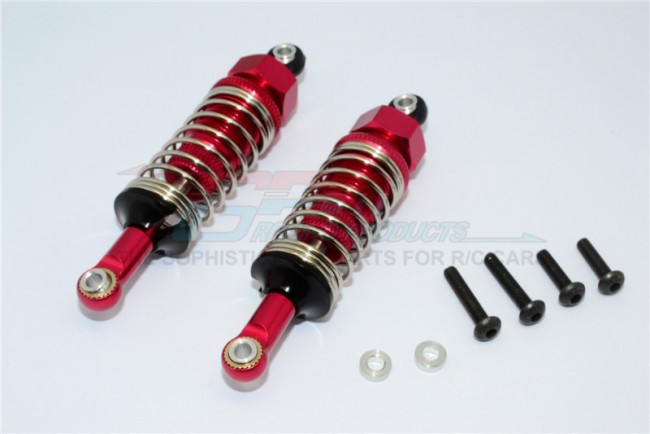 Gpm CC070NF Nylon Front Ball Top Damper (70mm)  With Alloy Body & Ball Ends Tamiya Cc01 Red