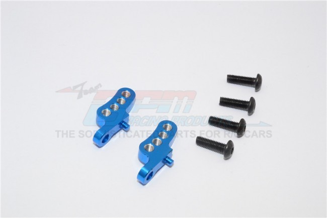 Gpm CC070RMN Aluminium Adjustable Mount Use For Rear  Damper  Tamiya Cc01 Blue