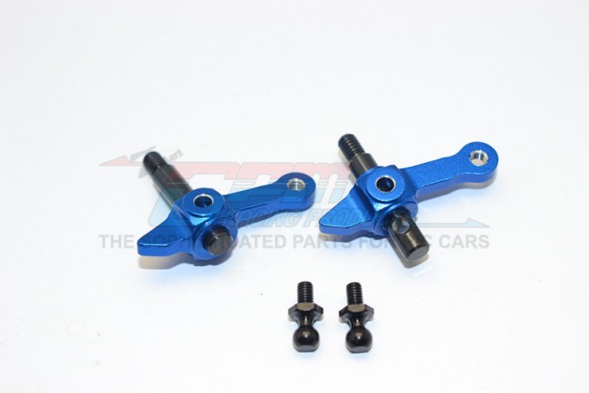 Aluminium Front Knuckle Arm Tamiya Dt-03 Blue