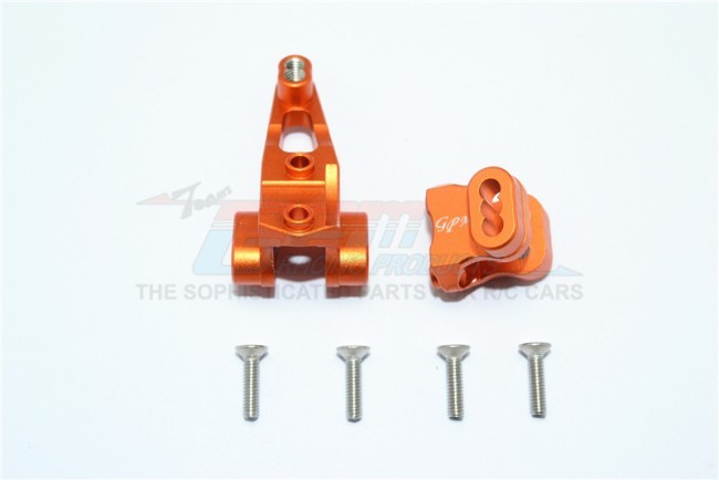 Aluminum Front Axle Mount Set For Suspension Links 1/10 Trx4 Defender Trail Crawler Orange