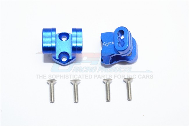 Aluminum Rear Axle Mount Set For Suspension Links 1/10 Trx4 Defender Trail Crawler Blue