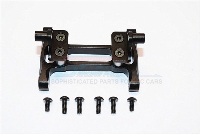 Alloy Rear Chassis Mount  For Tamiya King Haule /globe Liner  /ford Aeromax Black