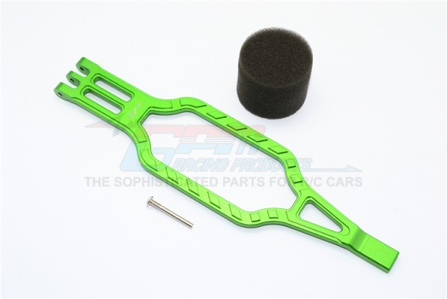 Gpm TRX40126 Aluminum Battery Hold-down 1/10 Traxxas Trx4 Defender Trail Crawler Green