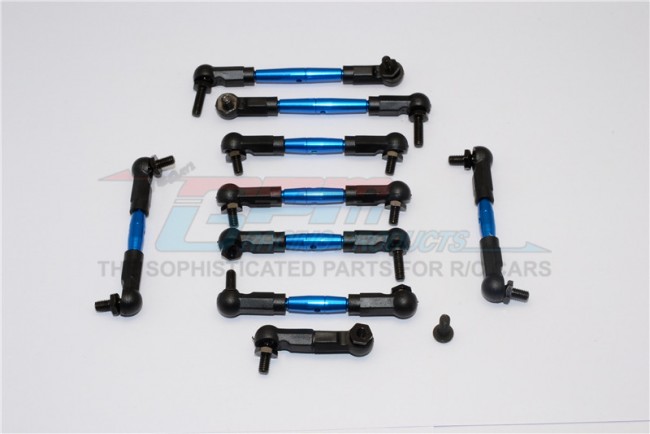 Aluminium  Steering & Push Rods Tamiya Tb-04 Blue