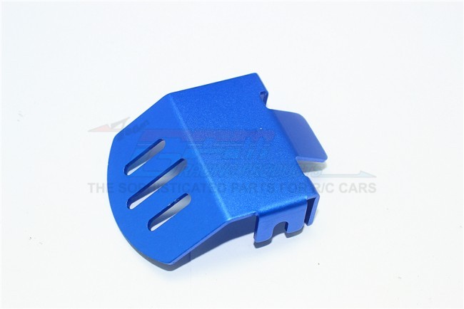 Aluminum F/r Gear Box Bottom Protector Mount Traxxas 1/10 Trx4 Blue