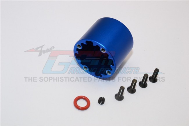 Gpm YTL011 Aluminium Front Differential Case 1/8 Rc Axial Yeti Xl Monster Blue