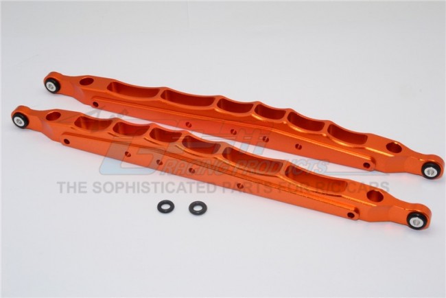 Gpm YTL014 Aluminium Rear Lower Chassis Link  Parts 1/10 Axial Yeti Xl Monster Orange