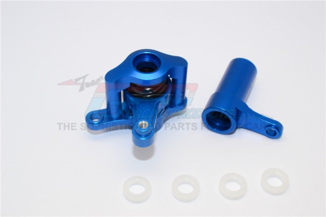 Gpm YTL048 Aluminium Steering Assembly 1/8 Rc Axial Yeti Xl Monster Blue