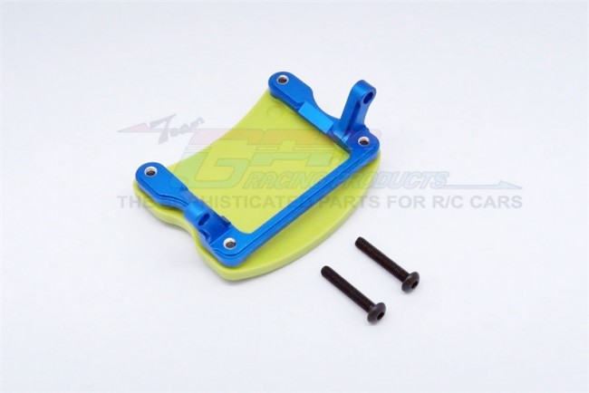 Gpm YTL168R Aluminium Plastic Rear Axle Protector  Mount (middle) 1/8 Axial Yeti Xl Monster Blue