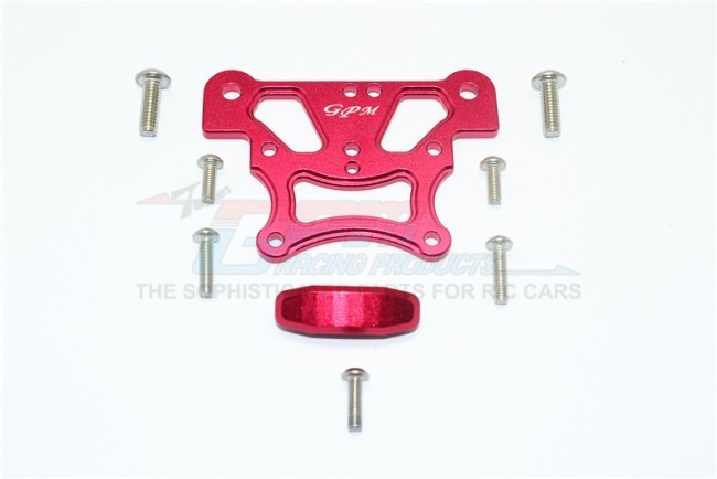Gpm MAK015 Aluminum Front Top Plate Arrma 1/8 Kraton 6s Red