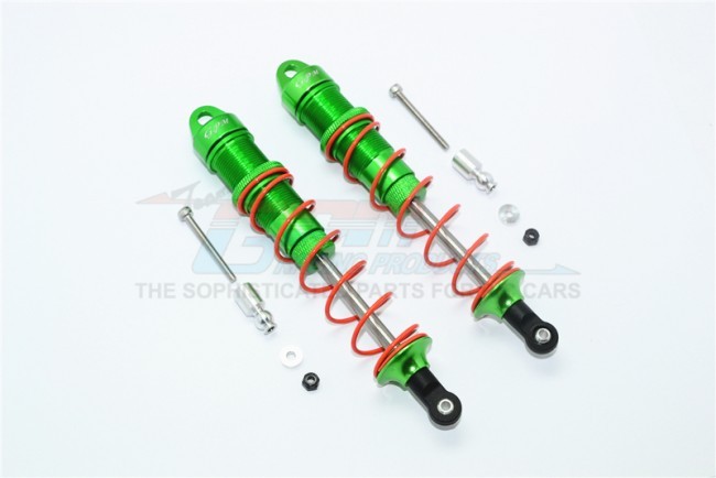 Aluminum Rear Adjustable Dampers 135mm  Arrma 1/8 Kraton 6s Green