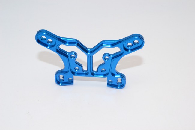Alloy Rear Shock Tower (thicker)  Team Losi Mini Eight Buggy Blue
