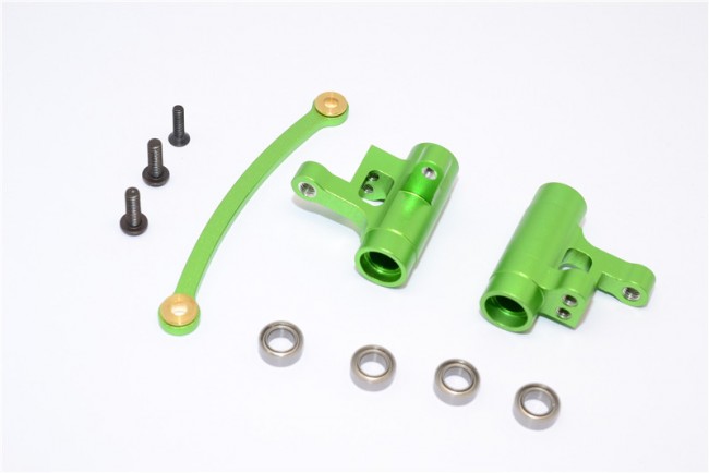 Alloy Steering Assembly With Bearings Team Losi Mini Eight Buggy Green