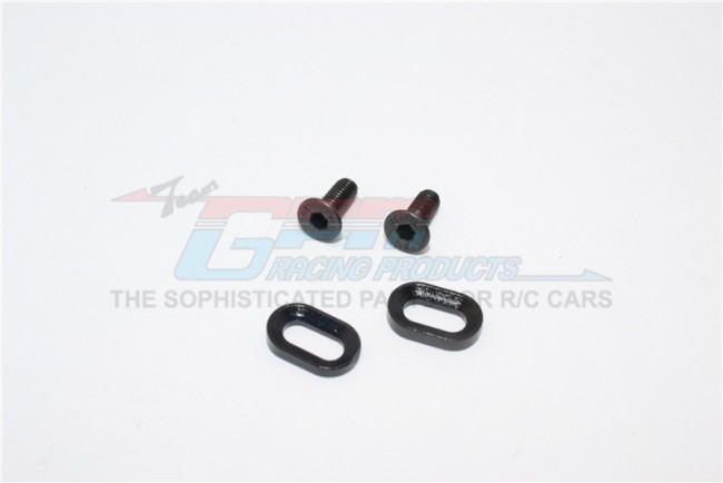 Gpm KM010 Alloy Oval Washer For Gear Box   Kyosho Motorcycle Black