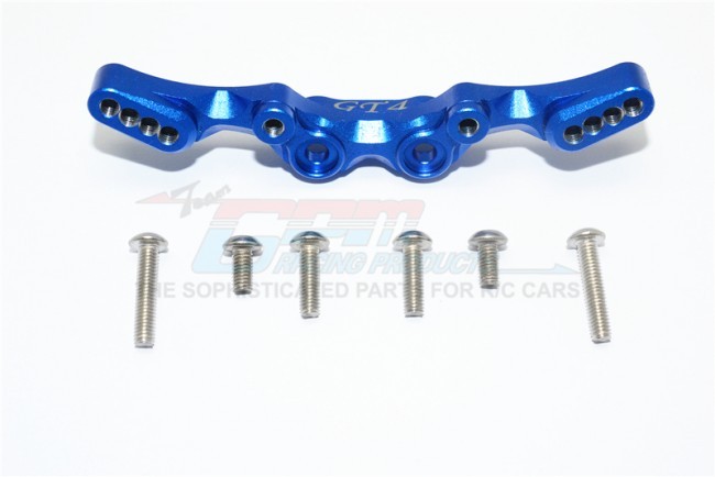 Gpm GT030 Aluminum Rear Shock Towers Traxxas 1/10 4wd Ford Gt4-tec 2.0 / 4-tec 3.0 93054-4 Blue