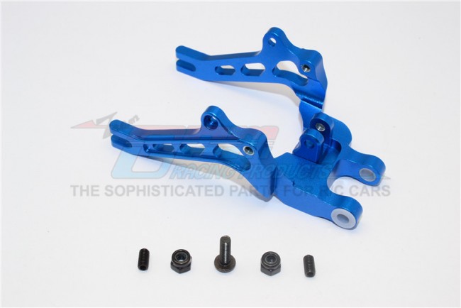 Gpm KM014 Aluminium Swing Arm (light Weight Design)  Kyosho Motorcycle Blue