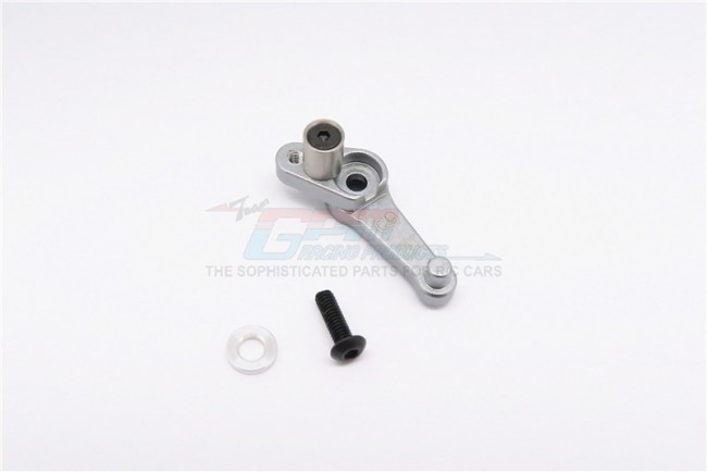 Gpm KM023TM Aluminium Servo Arm 23t (c9)   Kyosho Motorcycle Gun Silver