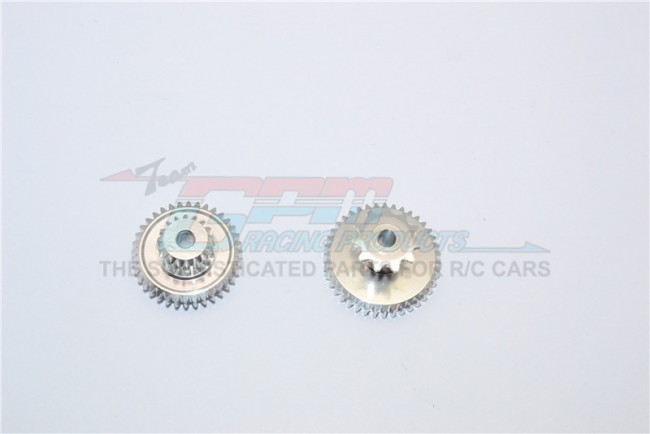 Alloy Wheel Gear Assembly   Kyosho Motorcycle Silver