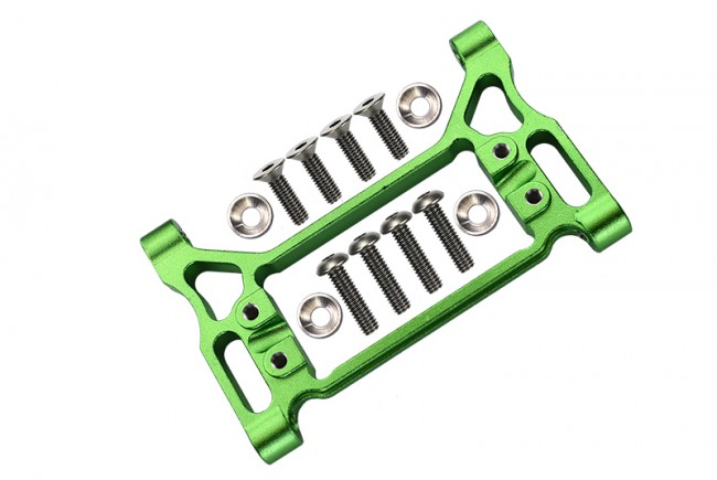 Gpm TRX4024 Aluminum Front Servo Mount 1/10 Trx4 Defender Trail Crawler Green