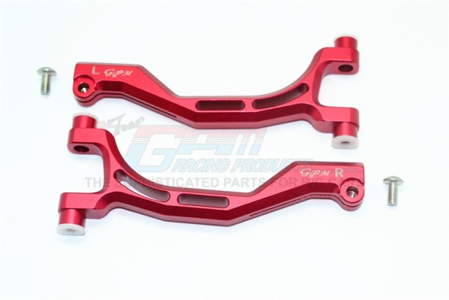 Aluminum Front Upper Arms Thunder Tiger Truck Mt4-g5 6406f Red