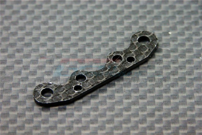 Gpm GMIF009F-BK Graphite Front Arm Plate For Rear Gear  Box Kyosho Mini Inferno Black