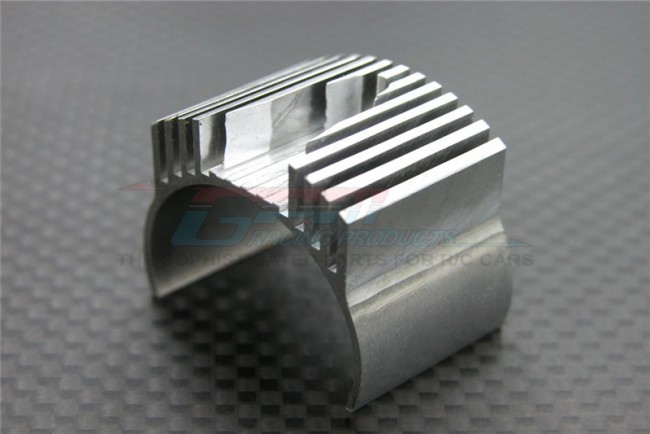 Alloy Motor Heat Sink  Kyosho Mini Inferno Silver