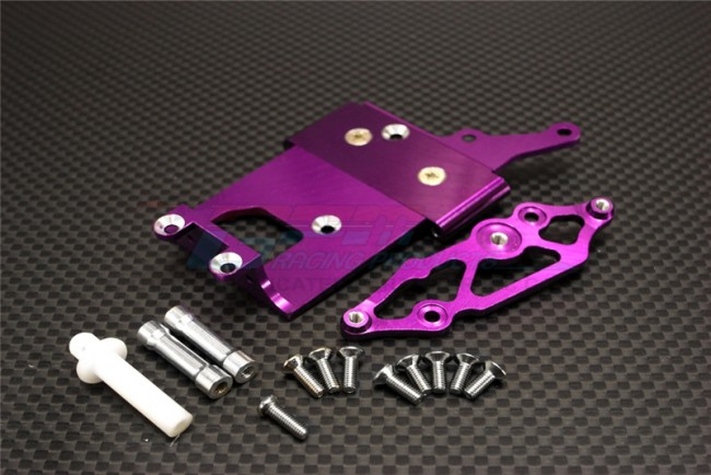 Gpm MIF027 Alloy Receiver Bottom Mount  Kyosho Mini Inferno Purple