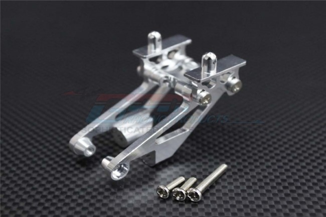 Gpm MIF040 Alloy Rear Wing Mount Kyosho Mini Inferno Silver