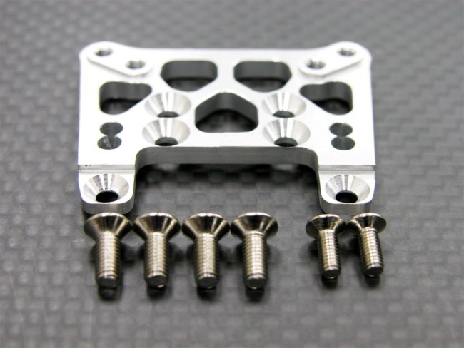 Gpm MIF2028 Alloy Front Damper Tower  Kyosho Mini Inferno Silver