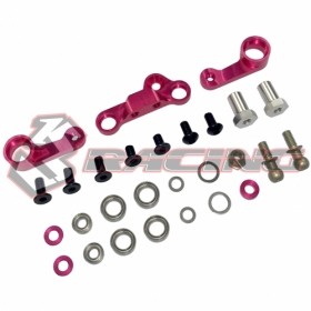 Aluminum Steering System For 3racing Sakura Ultimate Pink