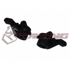 3racing SAK-U322 Graphite Composite Knuckle For 3racing Sakura Ultimate Black