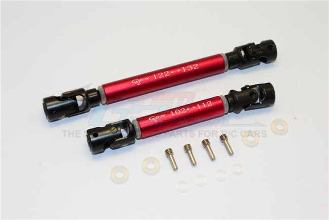 Steel Adjustable Main Shaft With Alloy Body 1/10 Trx4 Defender Trail Crawler Red