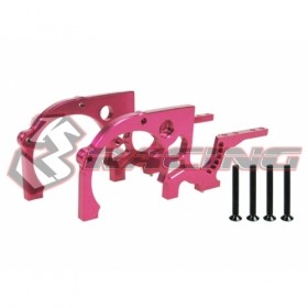 3racing SAK-D315/PK Aluminum Front Bulkhead For Sakura D3 Pink