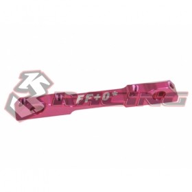 3racing SAK-D317/PK Aluminum Front Suspension Mount (ff-0) For Sakura D3 Pink