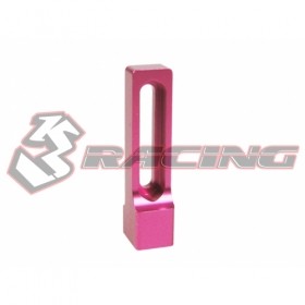 3racing SAK-D323/PK Drift Belt Tension Post For Sakura D3 Pink