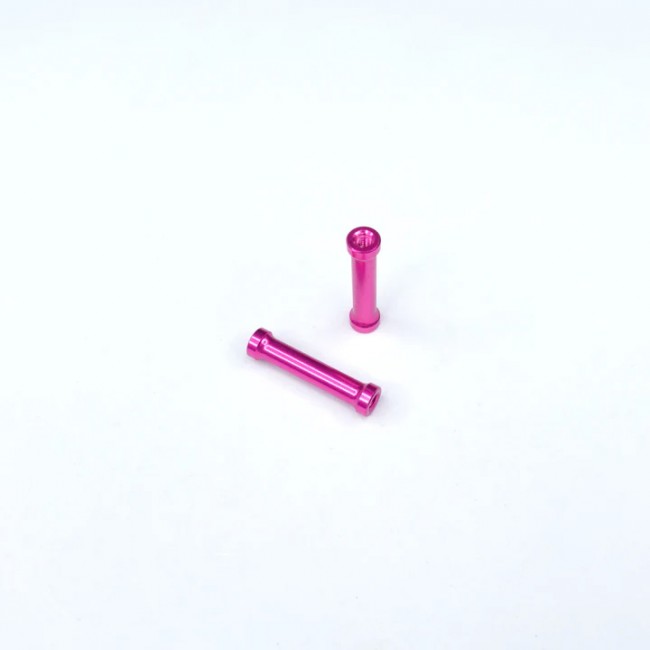 3racing SAK-D137 Aluminum Post (m6x25.5) For Sakura D3 Pink