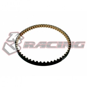 3racing SAK-12 Low Friction Rear Belt 171 (japan) For 3racing Sakura Zero Touring Car Black