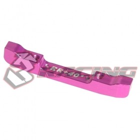 3racing SAK-24/PK Suspension Mount Rr+40 (rr4 Degree) For 3racing Sakura Zero Pink