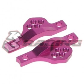 3racing SAK-37/PK Rear Bulkhead Cover For 3racing Sakura Zero Pink