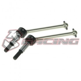 3racing SAK-40 7075 Universal Shaft 46mm (2) For 3racing Sakura Zero