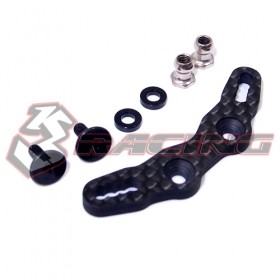 3racing M07-09 Graphite Front Shock Tower For M07 Black