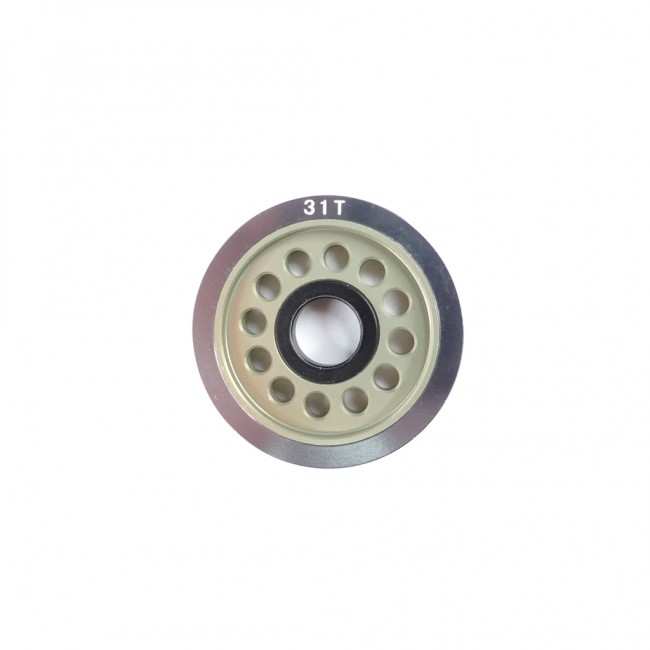 3racing 3RAC-3PY/31 Aluminum Diff. Pulley Gear T31 Silver