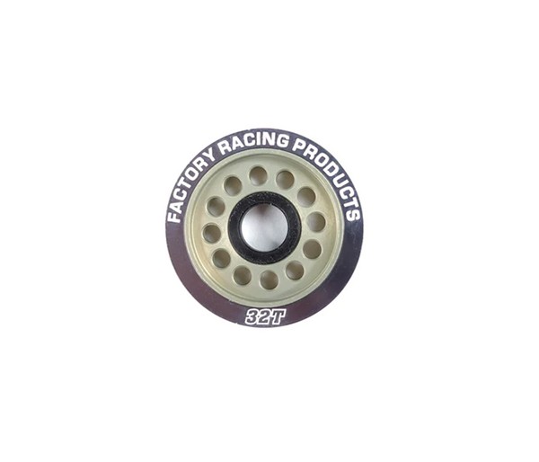 3racing 3RAC-3PY/32 Aluminum Diff. Pulley Gear T32 Silver