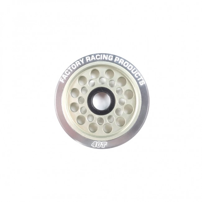 3racing 3RAC-3PY/40 Aluminum Diff. Pulley Gear T40 Silver