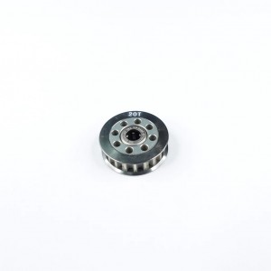 3racing 3RAC-3PYW/20 Aluminum Center One Way Pulley Gear T20