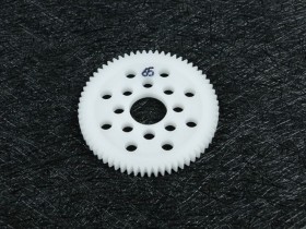 3racing 3RAC-SG4865 48 Pitch Spur Gear 65t White