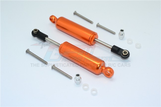 Aluminium Front/rear Internal Shocks 1/10 Trx4 Defender Trail Crawler Orange