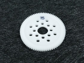 48 Pitch Spur Gear 75t White