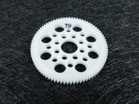 3racing 3RAC-SG4879 48 Pitch Spur Gear 79t White