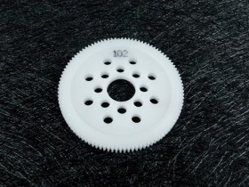 64 Pitch Spur Gear 102t White